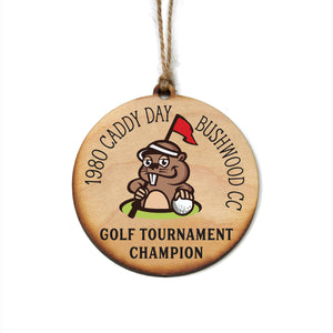 Caddyshack Golf Christmas Ornaments - WW108