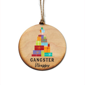 Gangster Wrapper Holiday Ornaments - WW110