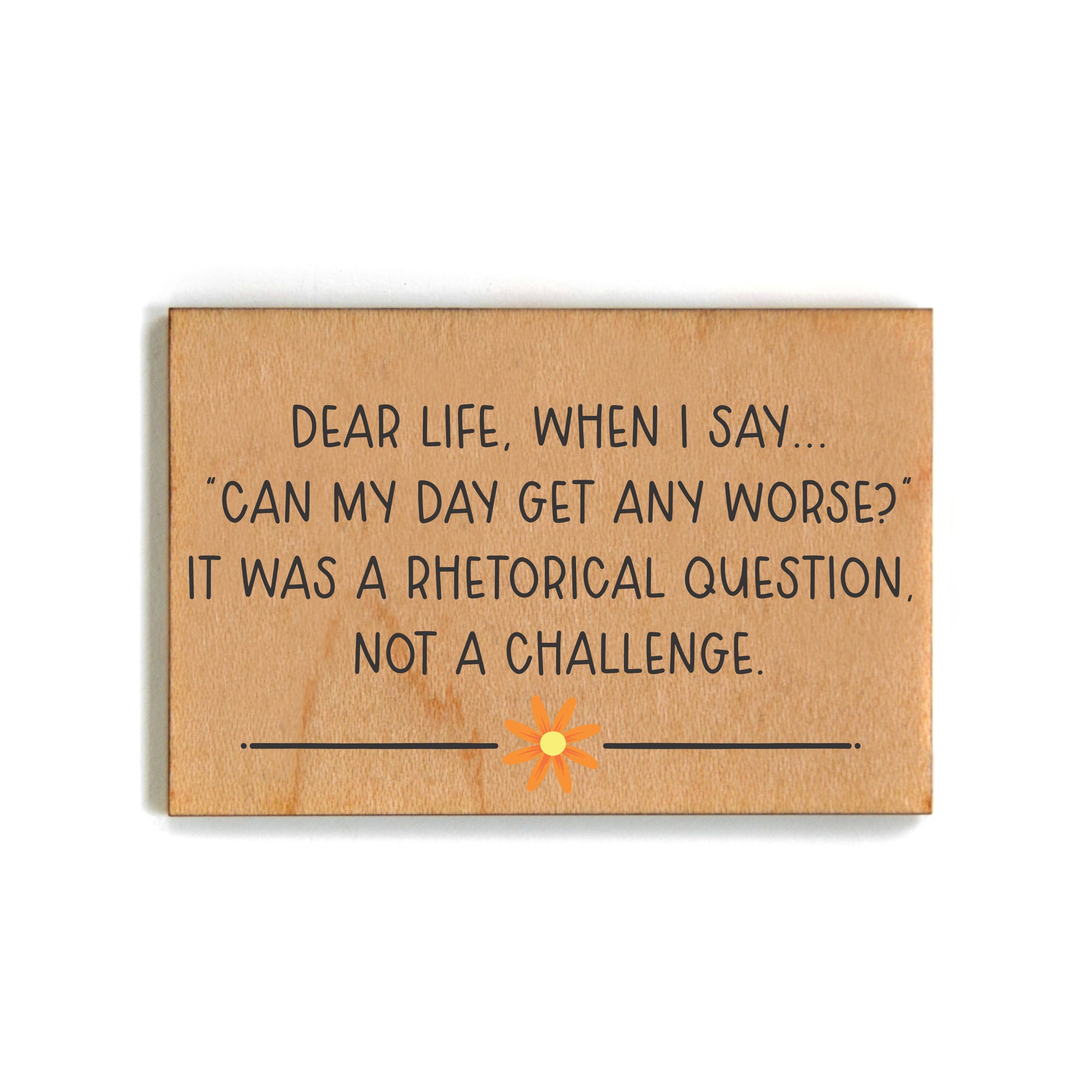 Can My Day Get Any Worse? Funny Magnets 2025 - XM176