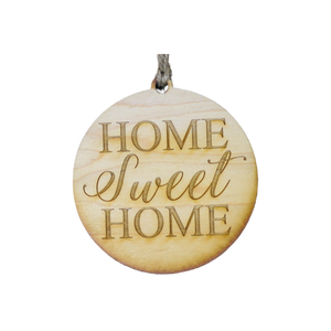 "Home Sweet Home" Christmas Ornament - WW034 - Driftless Studios