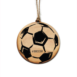 "Soccer" Christmas Ornament - WW041