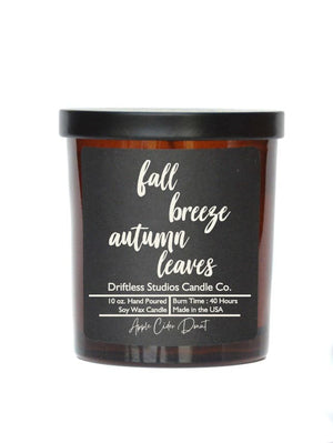 fall breeze autumn leaves - Soy Wax Candle