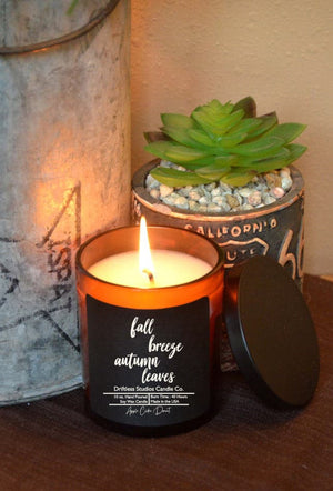 fall breeze autumn leaves - Soy Wax Candle