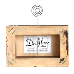 "I Teach" Wood Sign w/Wire Picture Holder - AW006 - Driftless Studios