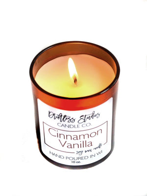Cinnamon Vanilla Soy Wax Candle