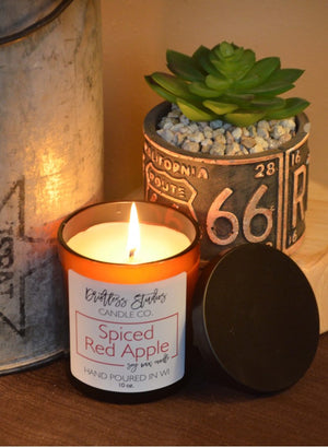 Spiced Red Apple Soy Wax Candle