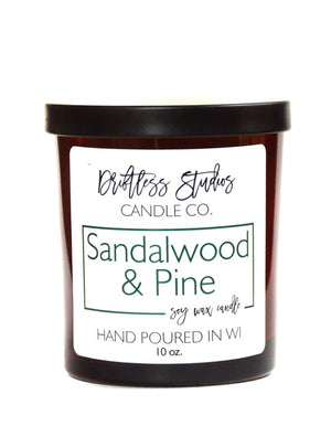 Sandalwood & Pine Soy Wax Candle