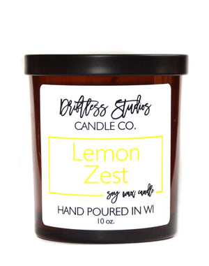 Lemon Zest Soy Wax Candle