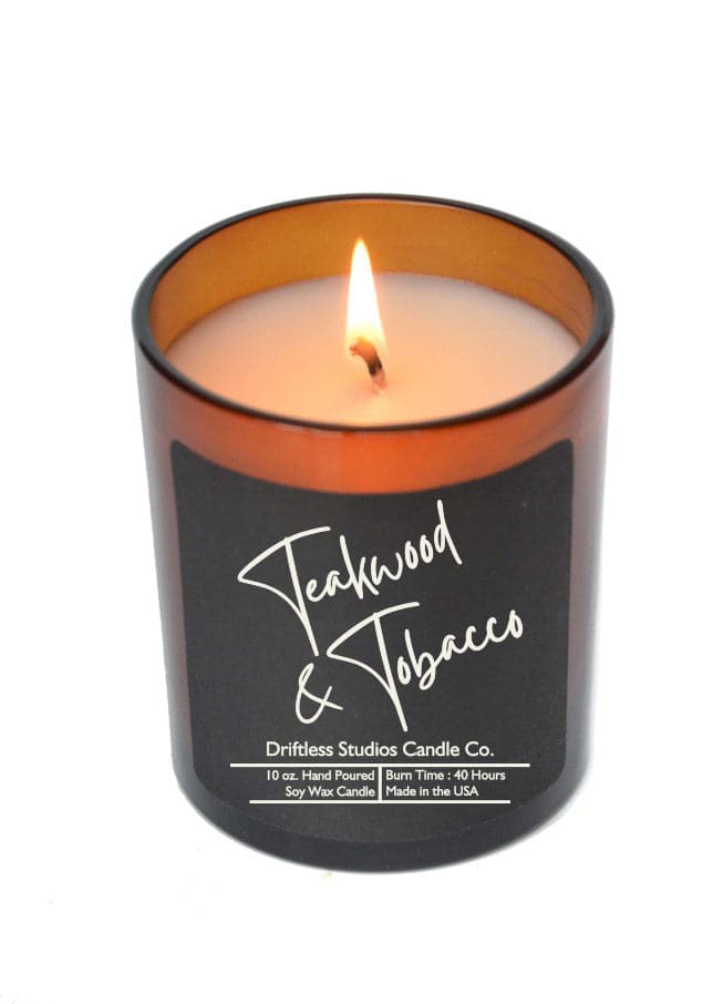 Natural Soy Wax Scented Candle - Tabaco