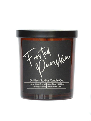 Frosted Pumpkin Soy Wax Candle