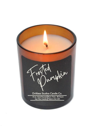 Frosted Pumpkin Soy Wax Candle