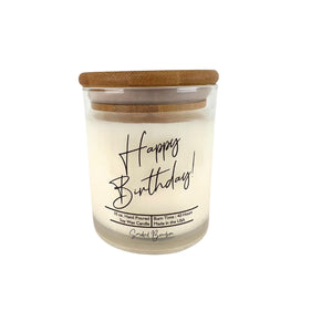Happy Birthday Candle Soy Wax Candle