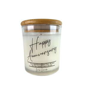Happy Anniversary Soy Wax Candle