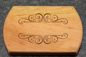 Personalized Cutting Board - Large Last Name - Driftless Studios