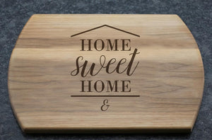 "Home Sweet Home" Personalized Cutting Board - Driftless Studios
