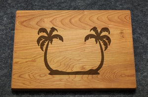 Personalized Cutting Board - Beach Themed - Driftless Studios