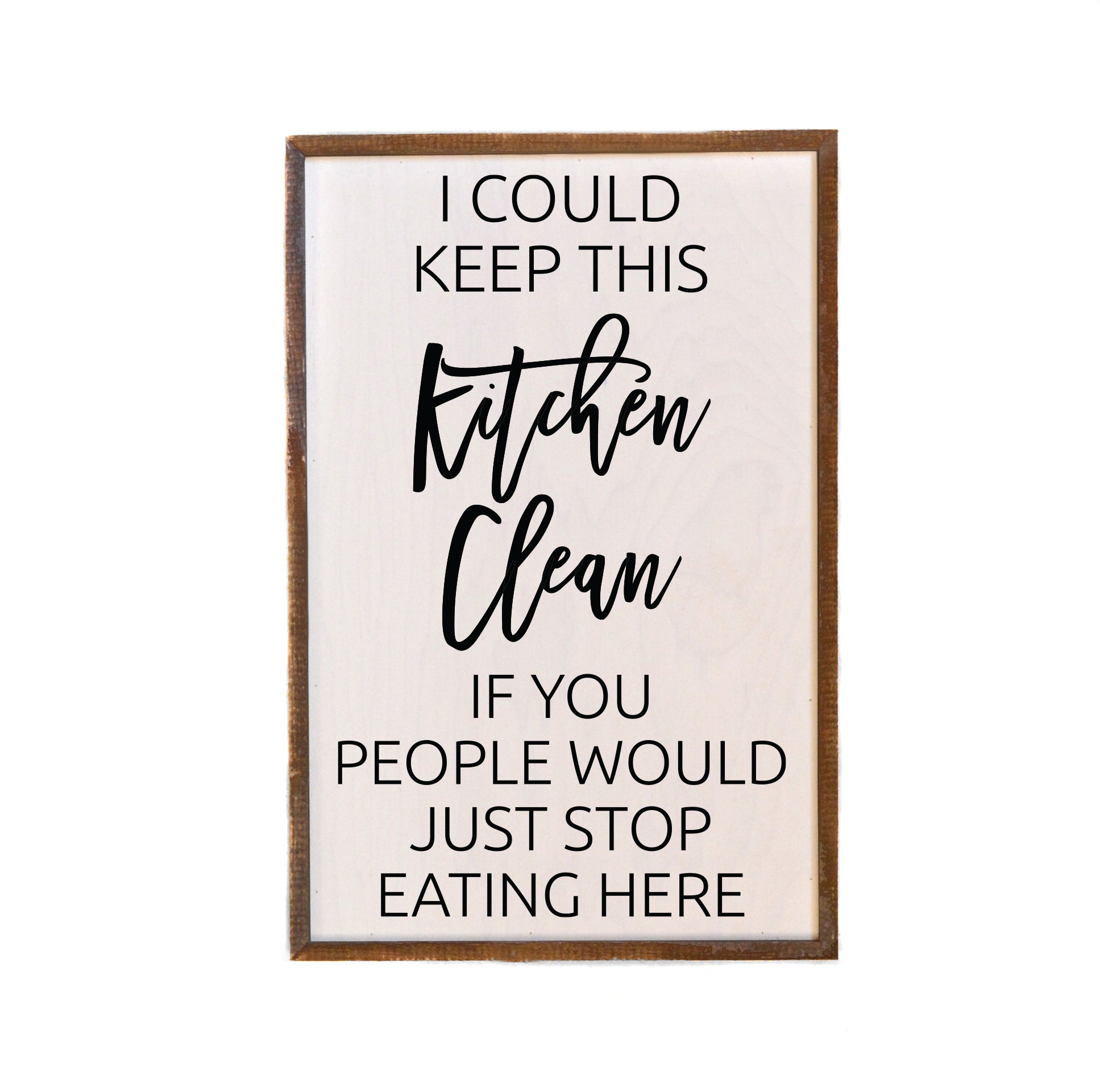 Clean Kithen Sign Keep Kitchen Clean Signs