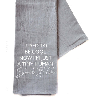 "I Used To Be Cool Now I'm"  Gray Tea Towel -  TWL072