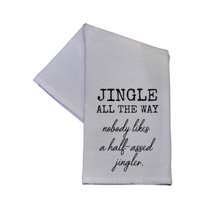 "Jingle All The Way" Tea Towel -  TWL082