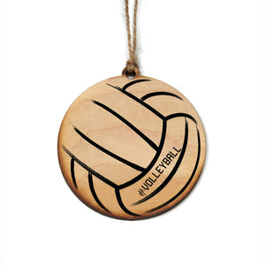 "Volleyball" Christmas Ornament - WW040
