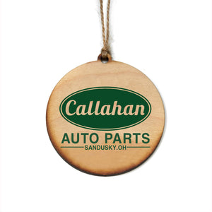 "Callahan Auto Parts" Christmas Ornament - WW066