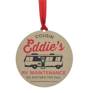 "Cousin Eddie's Rv Maintenance" Mantle or Wreath Ornament - WXL012