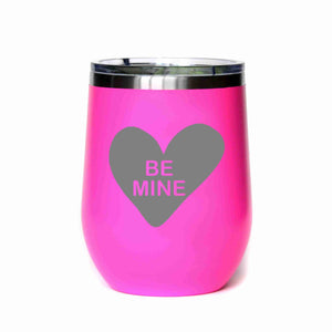 "Be Mine" Candy Heart 12 oz Drink Mug