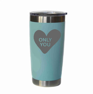 "Only You" Candy Heart 20 oz. Tumbler - YB046