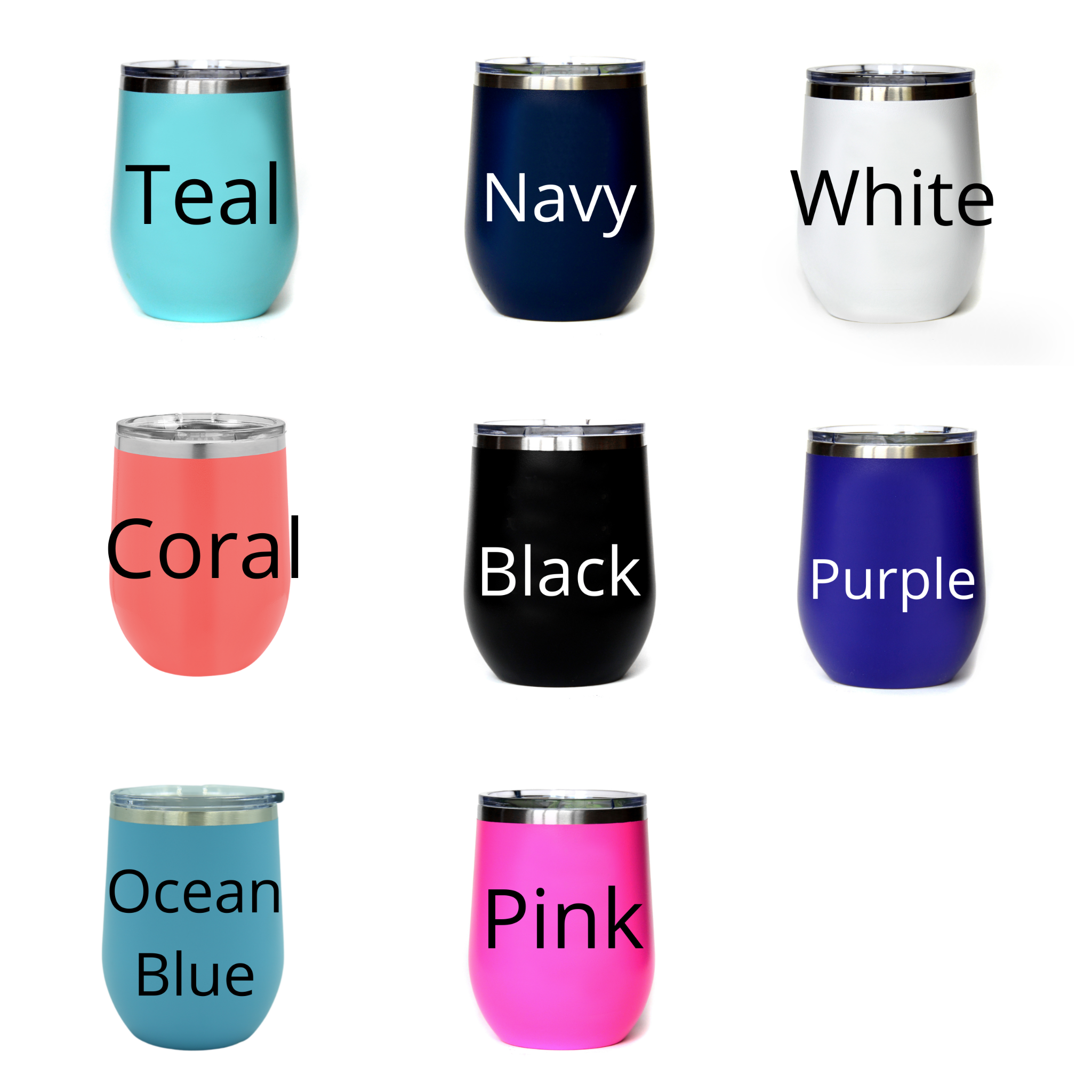 Engraved Adult Sippy Cup Insulated Stemless Wine Tumbler