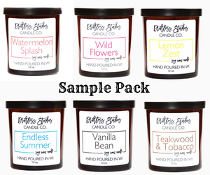 Sample Pack 1 Soy Wax Candle